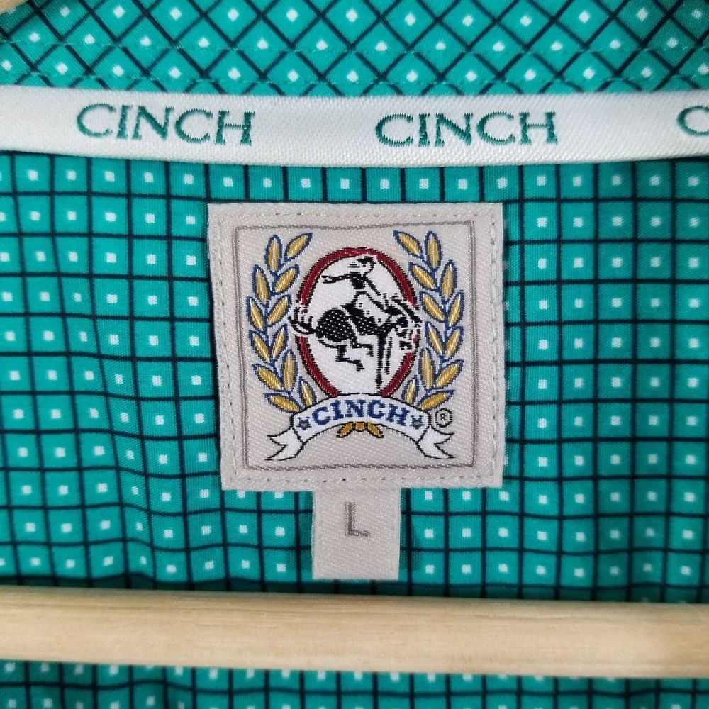 Cinch shirt green